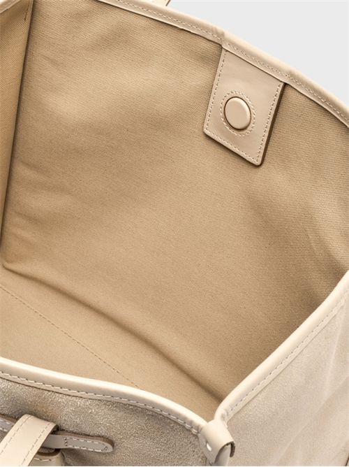 Shopping Marcella in pelle con pochette coordinata GIANNI CHIARINI MARCELLA | BS8990CMNUDE